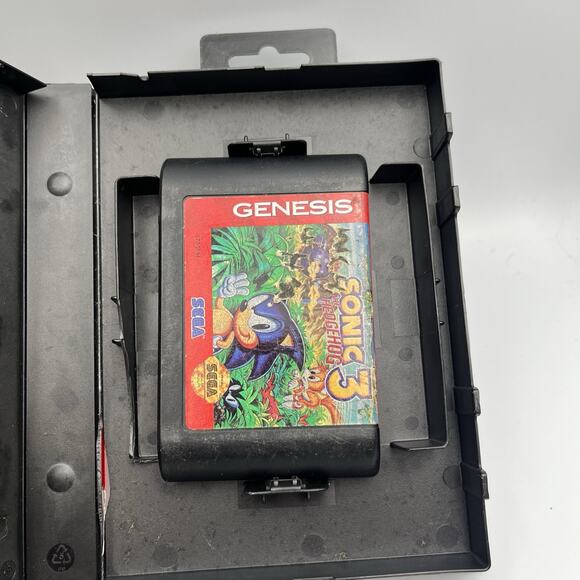 Sonic the Hedgehog 3 (Sega Genesis, 1994) Authentic With Box Tested & Works main image 2
